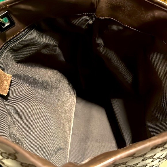 Authentic Gucci GG Supreme Tote Bag 31243 - Luxury Handbag - Picture 9 of 14